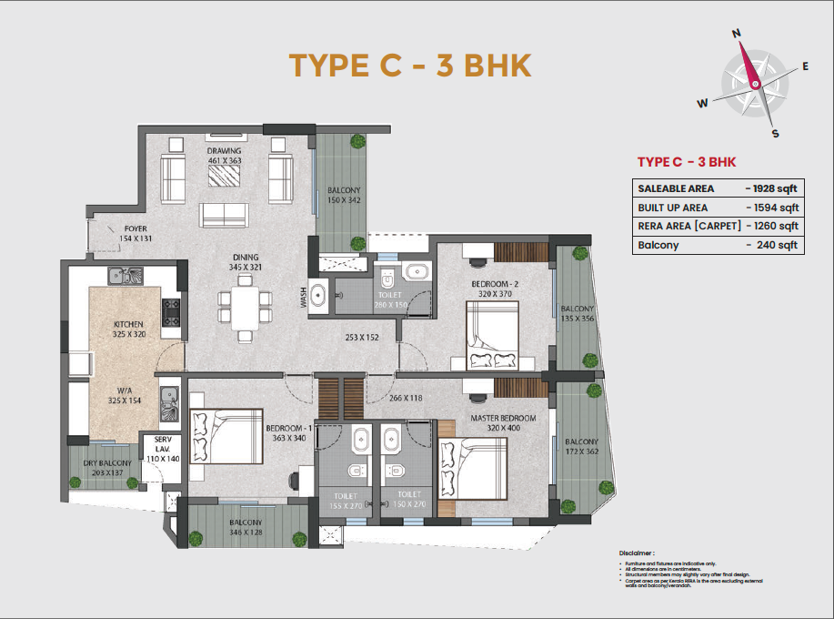 4 BHK Grande